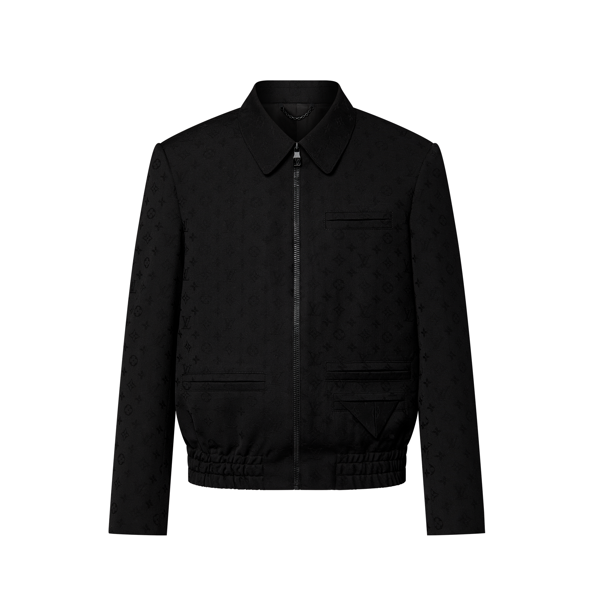 Monogram Jacquard Wool Jet Pocket Blouson - Men - Ready-to